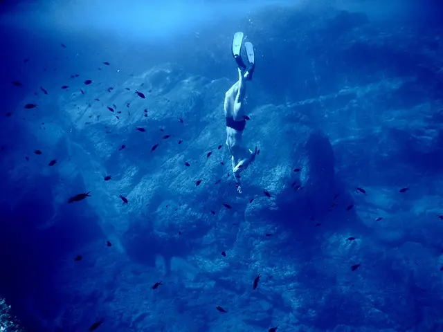 Freediving at Delphy Pool